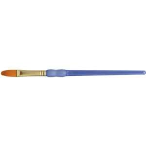  Crafters Choice Gold Taklon Oval Wash Brush 5/8 W: Toys 