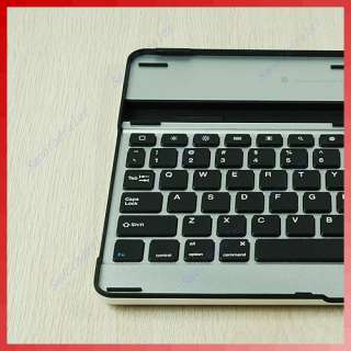   Aluminum Mobile Bluetooth Wireless Keyboard Dock Case For Apple iPad 2
