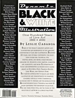   BLACK & WHITE ILLUSTRATION; 100 Years of Pen, Brush, Woodcut drawings