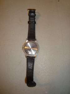 VTG COCA COLA Mens Employee WATCH Leather Bandn #2  