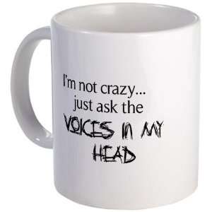  I hear voices Funny Mug by 