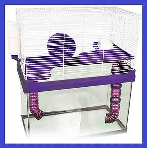 LEVEL HIGH RISE CAGE & ACCS★ FOR YOUR 10 GALLON TANK HAMSTERS 