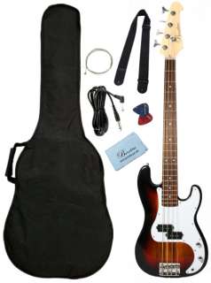 Barcelona Beginner Series Bass Guitar   Sunburst 030955395203  