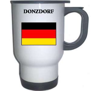  Germany   DONZDORF White Stainless Steel Mug Everything 