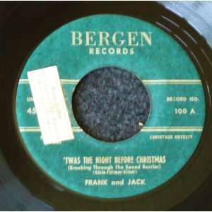   Twas the Night Before Christmas / Jingle Bells: Frank & Jack: Music