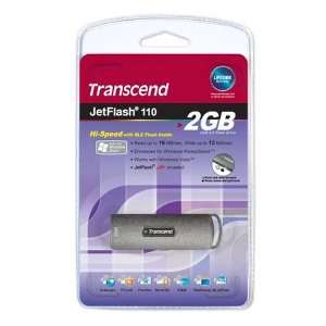  Transcend TS2GJF110 2GB Jet Flash Drive Electronics