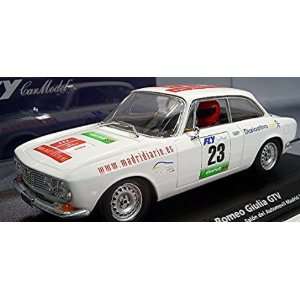   GB  Alfa Romeo Giulia GTV White #23 Slot Car (Slot Cars): Toys & Games