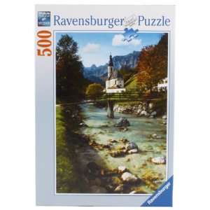  Ramsau Church, Germany 500 Piece Puzzle Toys & Games