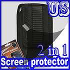   FABRIC LEATHER CASE POUCH HOLSTER LCD PROTECTOR 4 MOTOROLA I1 EVA1V