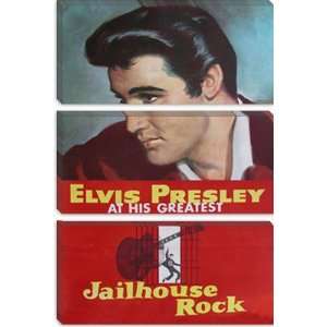  Elvis Presley Jailhouse Rock Vintage Movie Poster Giclee 