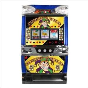  GOLD Jokers Wild Skill Stop Slot Machine Sports 