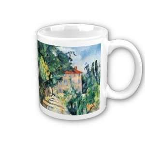  House With Red Roof By Paul Cezanne Coffee Cup: Home 