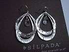 Silpada Sterling Silver oval drop earrings W0821