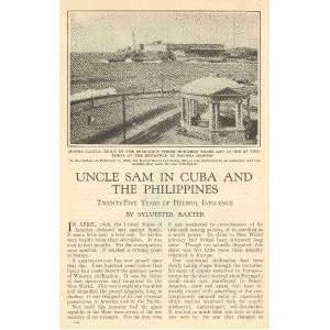   1923 American Rule In Cuba Philippines Manila Havana 