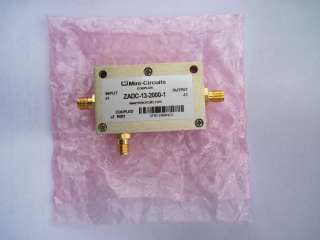   ohms impedance. 3 watt max. Max. freq 2.5 Ghz, factory specifications