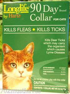 Hartz LongLife •90 Day • FLEA & TICK COLLAR for Cats  