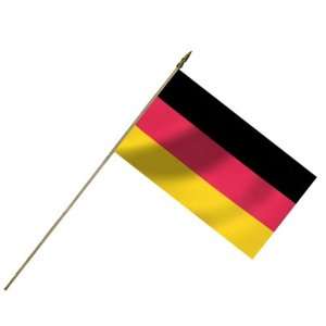  Germany Flag 12X18 Inch Mounted E Poly Patio, Lawn 