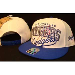 Los Angeles Dodgers White 47 Brand Adjustable Snap Back Baseball Cap 