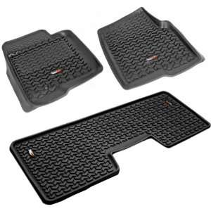   Cab Front & Rear All Terrain Floor Liners Pair (2009 2012) Automotive