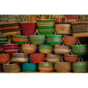 African Baskets   Peel and Stick Wall Decal by Wallmonkeys 