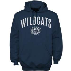 Villanova Wildcats Navy Blue Universal Logo Hoody Sweatshirt:  