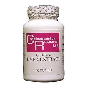  Cardiovascular Research   Liver Ext.Lyophi, 550 mg, 90 