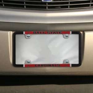  Ball State Cardinals Thin Rim Varsity License Plate Frame 