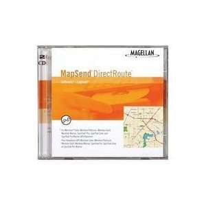 Magellan MapSend Direct Route CD ROM Software