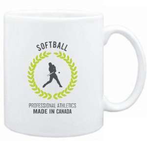  Mug White  Softball MADE IN CANADA  Sports Sports 