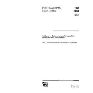  ISO 82641989, Hard coal    Determination of the swelling 
