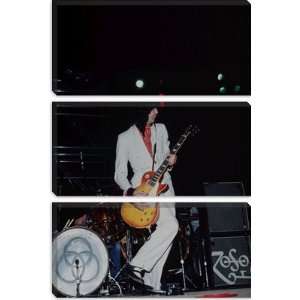  Jimmy Page of Led Zeppelin 1973 Photographic Canvas Art 