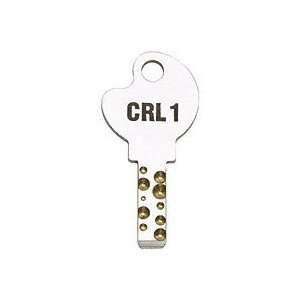 CRL Replacement Key #1 for 01P and 03P Series Deluxe Patch Locks by CR 