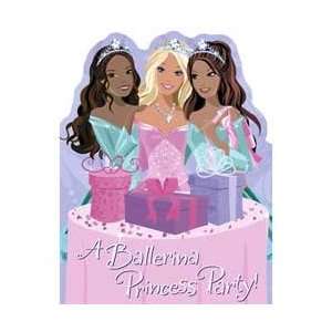    Barbie Perennial Princess Party Invitations (8 count) Toys & Games