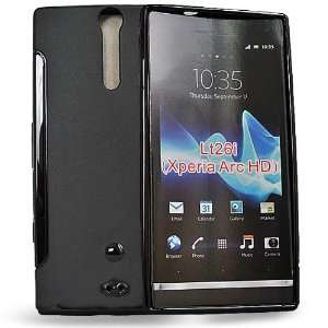 Mobile Palace  Black gel silicone case cover pouch for Sony ericsson 