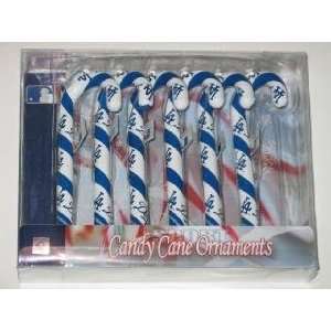  LOS ANGELES DODGERS Team Logo & Colors CANDY CANE 