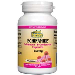 Echinamide Echinacea 400 mg & Goldenseal 50 mg, 90 Capsules, From 