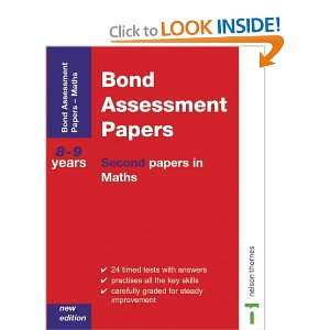   Assessment Papers in Mathematics) (9780748761869) J M Bond Books
