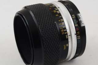 Nikon Micro Nikkor P.C 55mm f/3.5 Non AI Coated Lens  