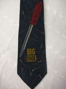Home Improvement Tims Big Tool Time Neck Tie TV Novelty  