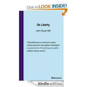  On Liberty eBook John Stuart Mill Kindle Store