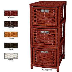 Natural Fiber 3 drawer Occasional Chest (China)  