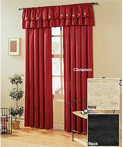 84 inch Trellis Window Curtain Panel  Overstock