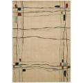 Monaco Ivory Abstract Rug (79 x 1010) Compare $320.97 