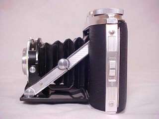 Vintage Agfa Isolette 1 Folding 120 Roll Film Camera & Case  