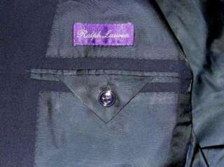 NWT $4695 Ralph Lauren Purple Label Wool Suit 48R  