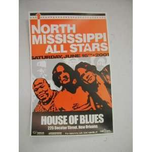 North Mississippi All Stars Handbill Poster Allstars Th