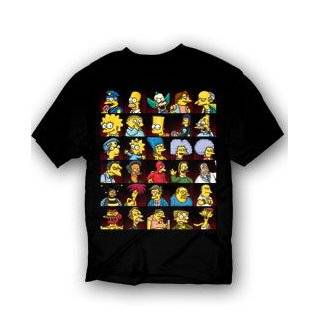 Simpsons Bart I See Dumb People Mens T Shirts