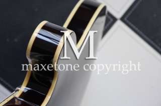 Maxetone Brown EB 2C 4 string electric Jazz Bass Guitar #913  