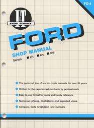 Ford Shop Manual Series 2N, 8N, 9N/Fo 4  Overstock