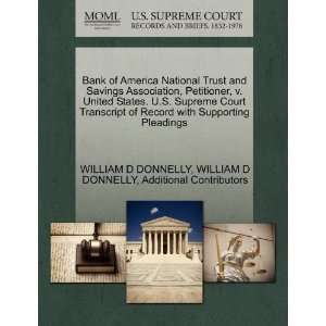  Bank of America National Trust and Savings Association 